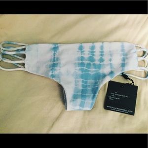 Nwt Acacia swimwear Molokai bottom shibori s large